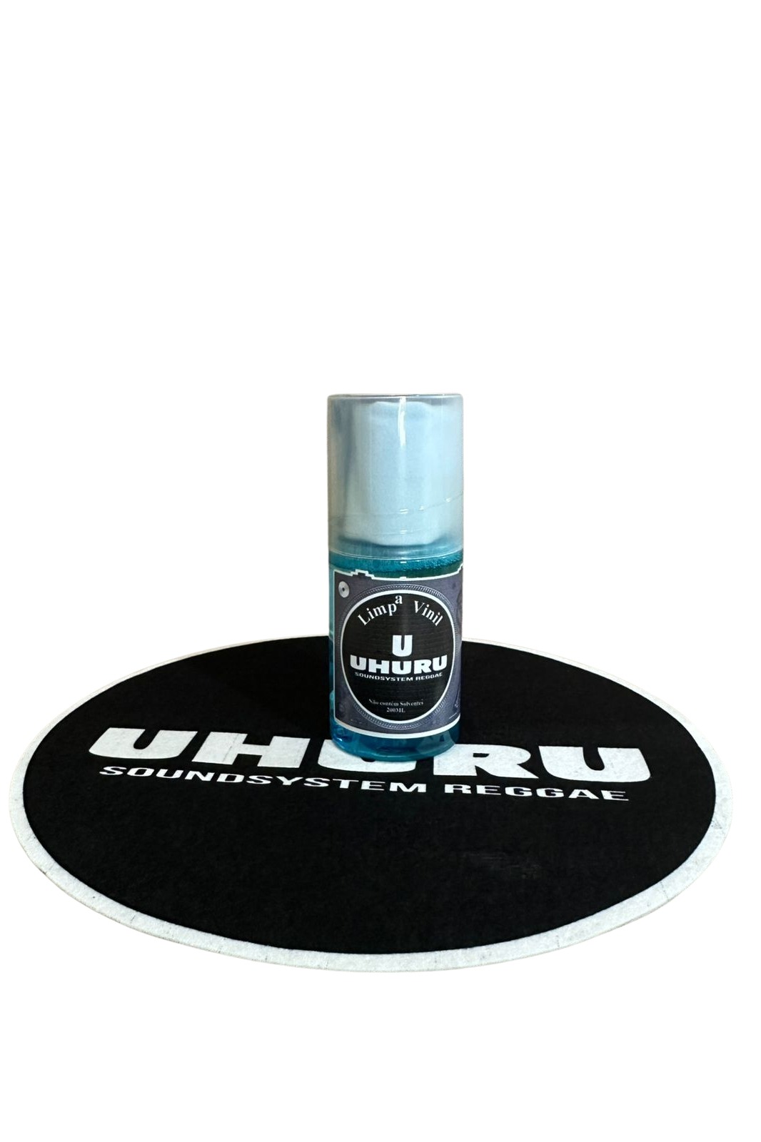 Kit Limpa Discos Vinyl Cleaner Spray + Par de Slipmat